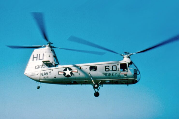 Piasecki HUP-2 Retriever in flight