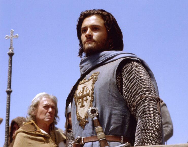 Orlando Bloom as Balian de Ibelin in 'Kingdom of Heaven'