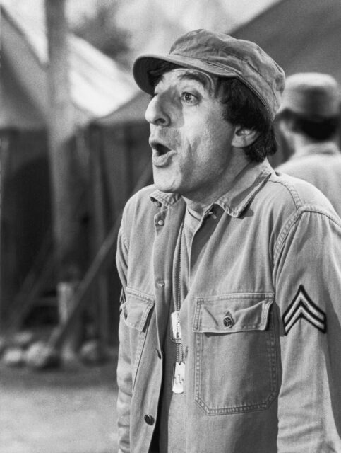 Jamie Farr as Cpl. Maxwell Q. Klinger in 'M*A*S*H'