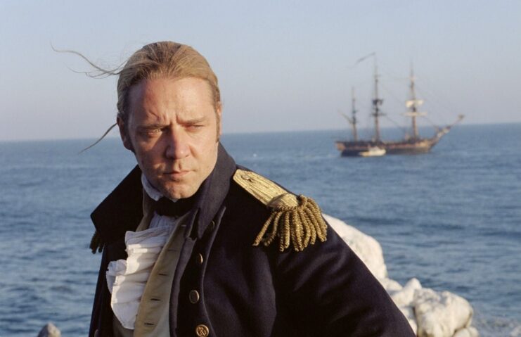 Russell Crowe as Capt. Jack Aubrey in 'Master and Commander: The Far Side of the World'