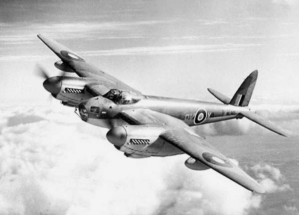 de Havilland Mosquito in flight