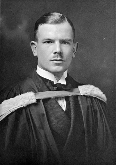 Graduation portrait of Norman Bethune