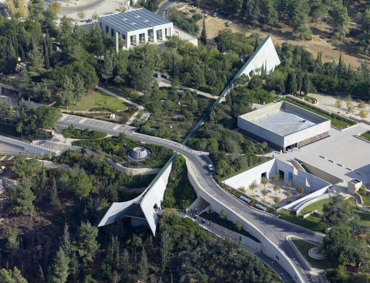 Aerial view of Yad Vashem