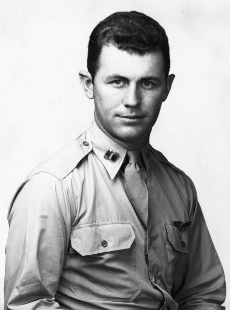 Military portrait of Chuck Yeager