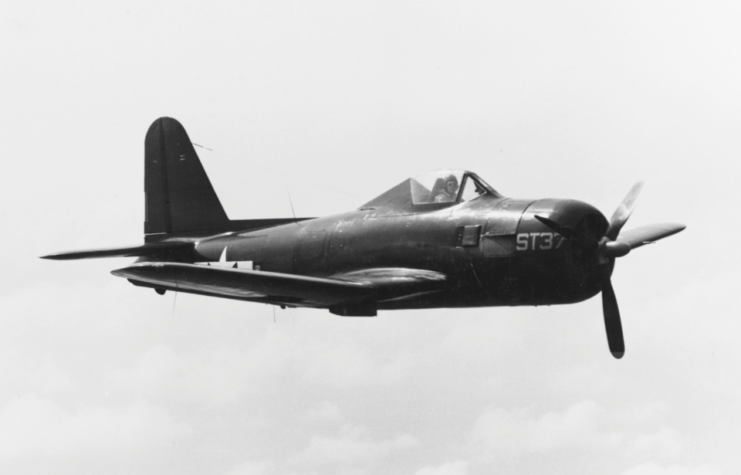 Ryan FR-1 Fireball in flight