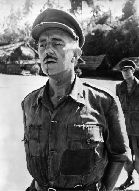 Alec Guinness as Lt. Col. Nicholson in 'The Bridge on the River Kwai'