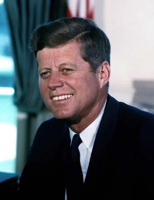 Portrait of John F. Kennedy