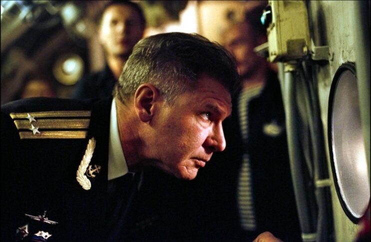 Harrison Ford as Capt. Alexei Vostrikov in 'K-19: The Widowmaker'