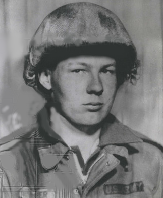Military portrait of Larry Allen Abshier
