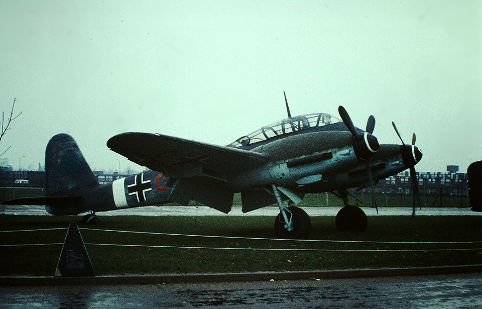Messerschmitt Me 410A-1/U2 Hornisse parked on the tarmac