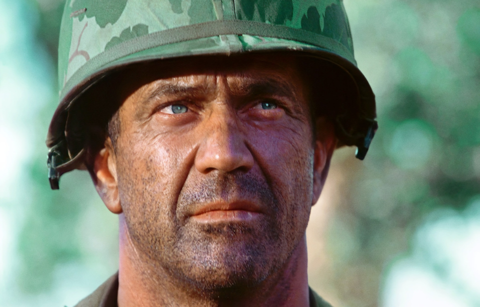 Mel Gibson as Hal Moore in 'We Were Soldiers'