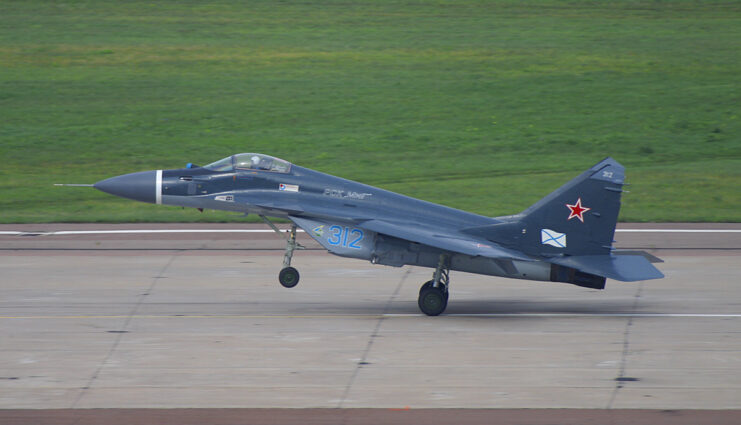 Mikoyan MiG-29K taking off