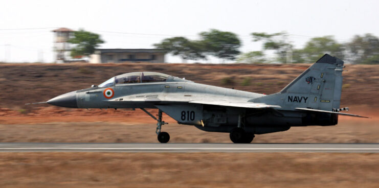 Mikoyan MiG-29K taking off