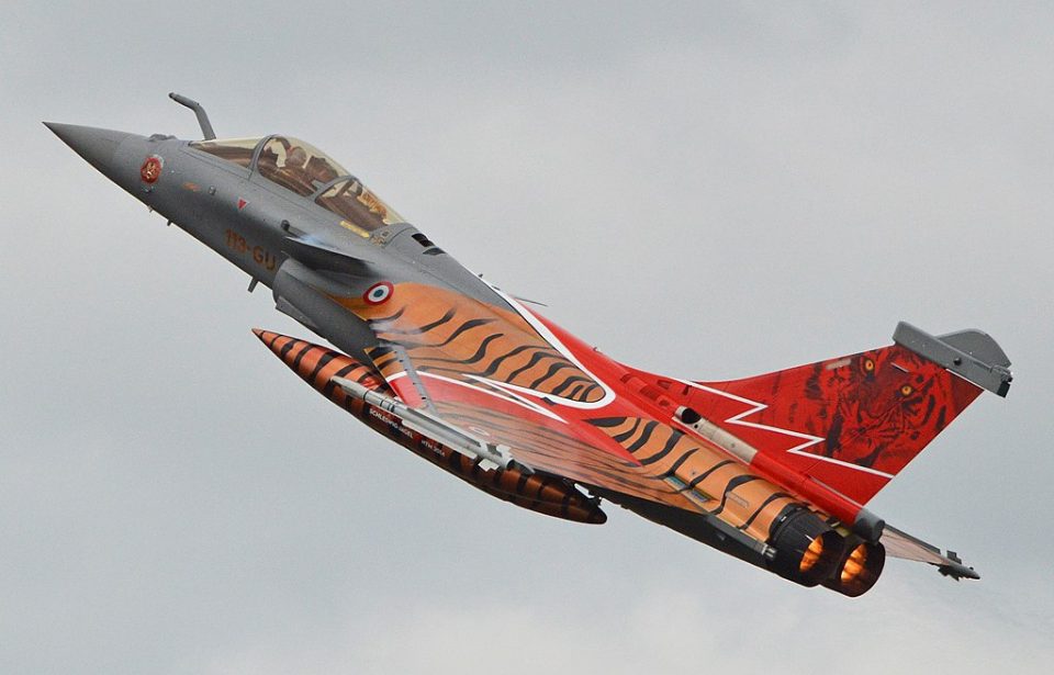 Dassault Rafale C in flight