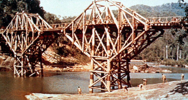 Still from 'The Bridge on the River Kwai'