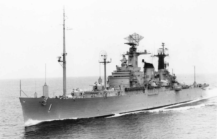 USS Northampton (CLC-1) at sea