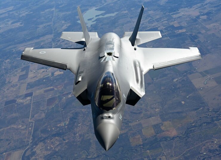 Lockheed Martin F-35 Lightning II in flight