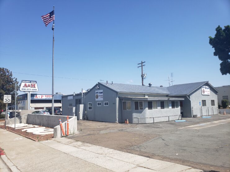 Exterior of American Legion Post 460