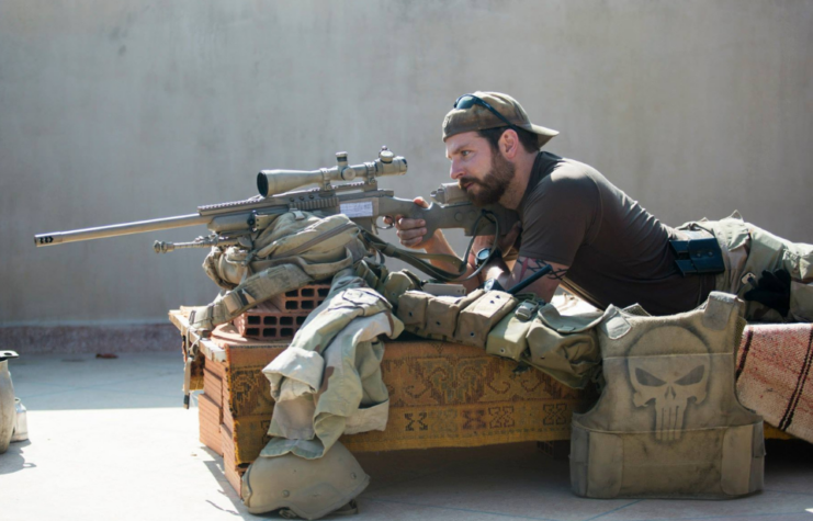 Bradley Cooper as Chris Kyle in 'American Sniper'