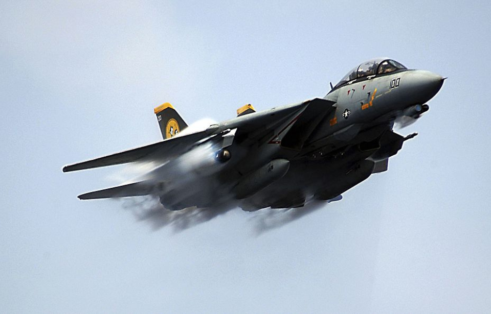 Grumman F-14D Tomcat taking off