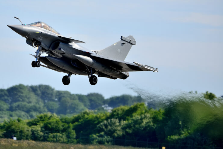 Dassalt Rafale taking off