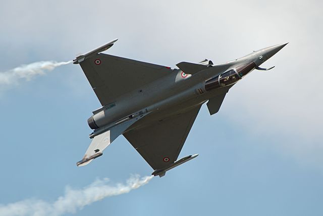 Dassault Rafale in flight