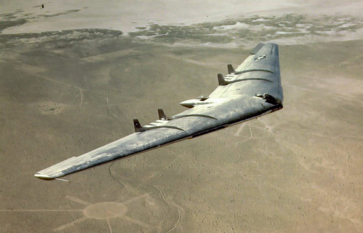 Northrop YB-49 in flight