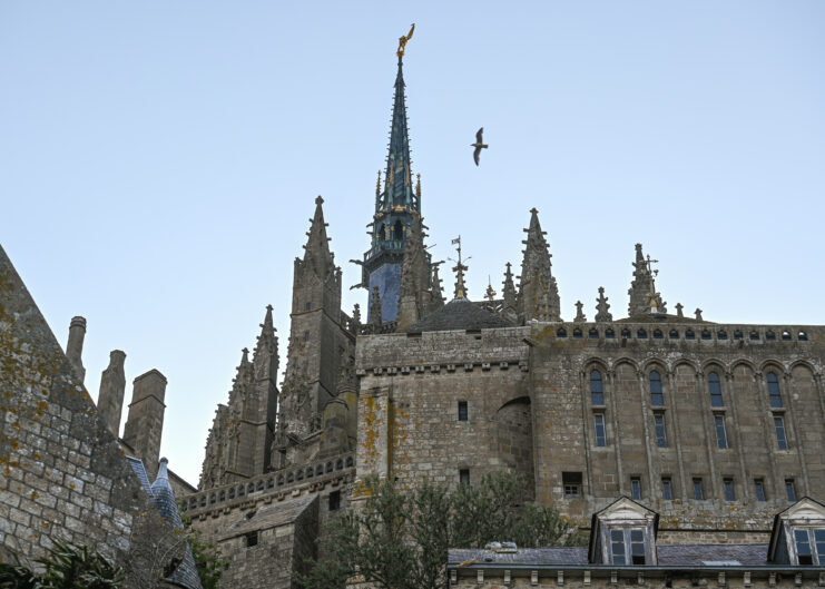 St. Aubert's alley on Mont-Saint-Michel