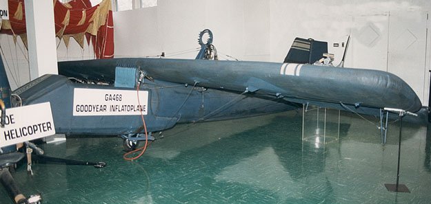 Goodyear GA-468 Inflatoplane on display
