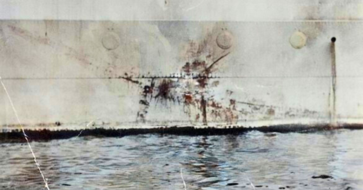 HMS Sussex (96) The British Heavy Cruiser That Survived a Kamikaze
