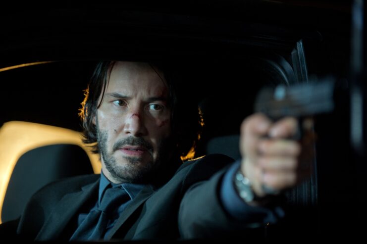 Keanu Reeves as John Wick in 'John Wick'