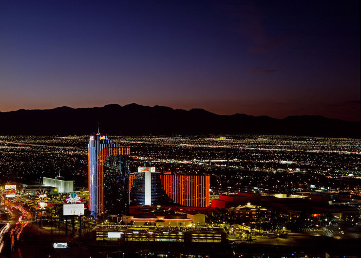 Aerial view of Las Vegas, Nevada