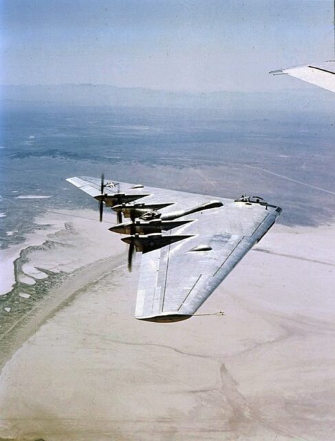Northrop YB-35 in flight
