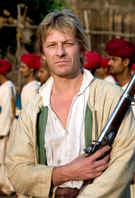 Sean Bean as Richard Sharpe in 'Sharpe's Challenge'