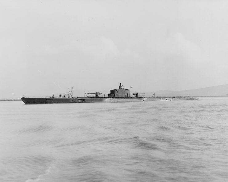 USS Nautilus (SS-168) at sea