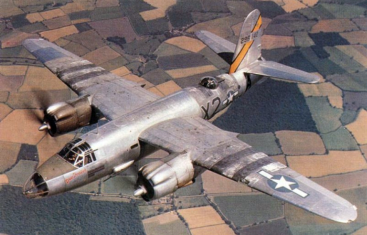 Martin B-26 Marauder in flight