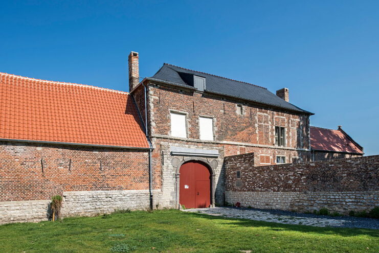 Entrance to Chateau d'Hougoumont