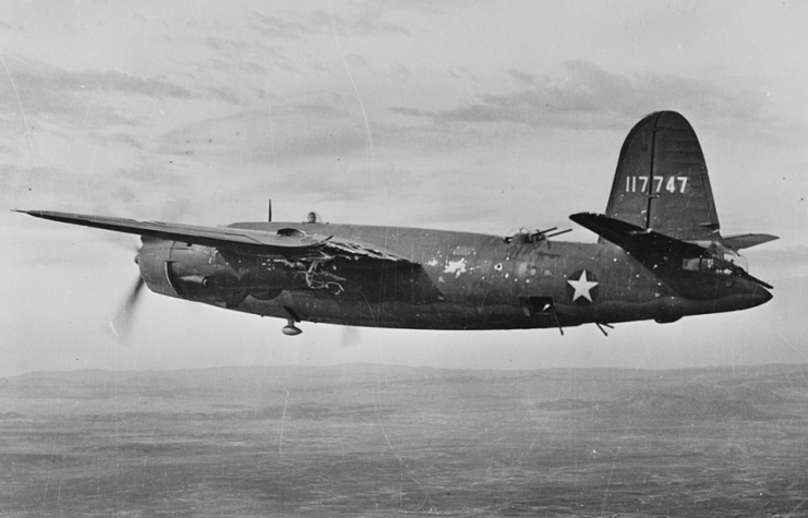 Martin B-26 Marauder in flight