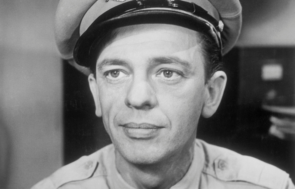 Don Knotts as Barney Fife in 'The Andy Griffith Show'