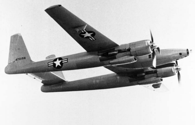 Hughes XF-11 in flight