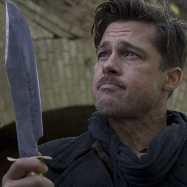 Brad Pitt as First Lt. Aldo "The Apache" Raine in 'Inglorious Basterds'