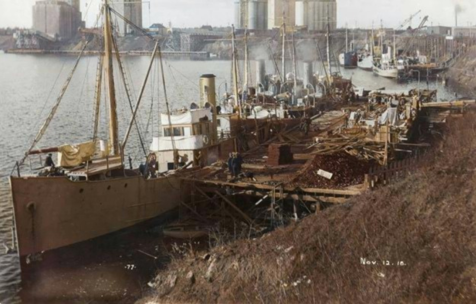 Photo Credit: Unknown Author / Lake Superior / Wikimedia Commons / Public Domain (Colorized by Palette.fm)