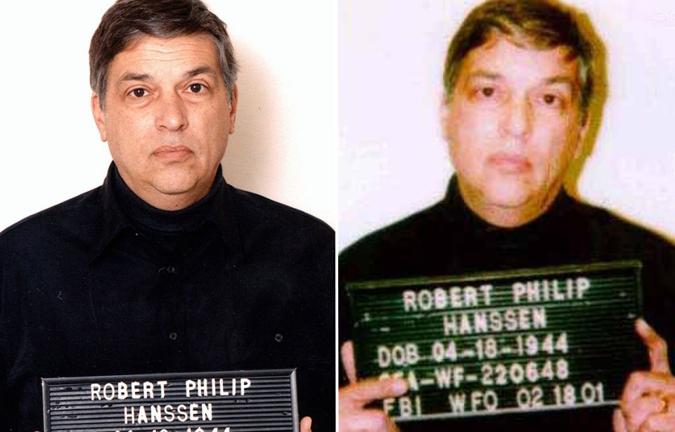 Robert Hanssen's mugshots