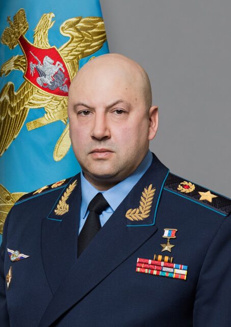 Military portrait of Sergey Surovikin