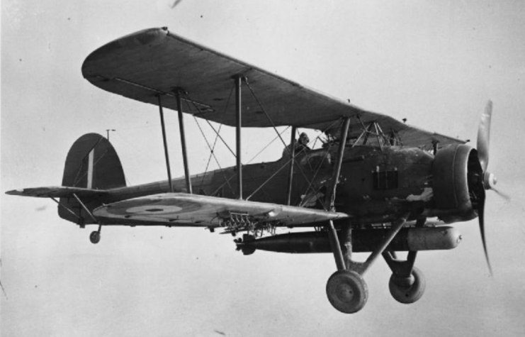 Fairey Swordfish Mk I in flight