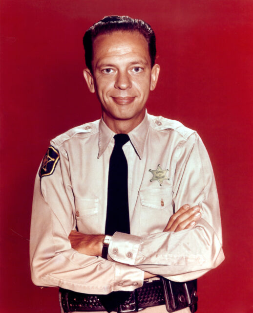 Don Knotts as Barney Fife in 'The Andy Griffith Show'