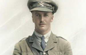Military portrait of Albert Baker