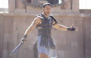Russell Crowe as Maximus Meridius in 'Gladiator'