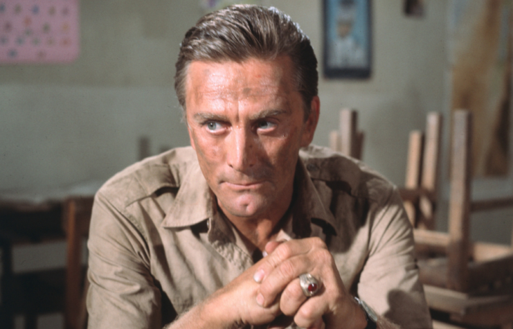 Kirk Douglas as Col. David "Mickey" Marcus in 'Cast a Giant Shadow'