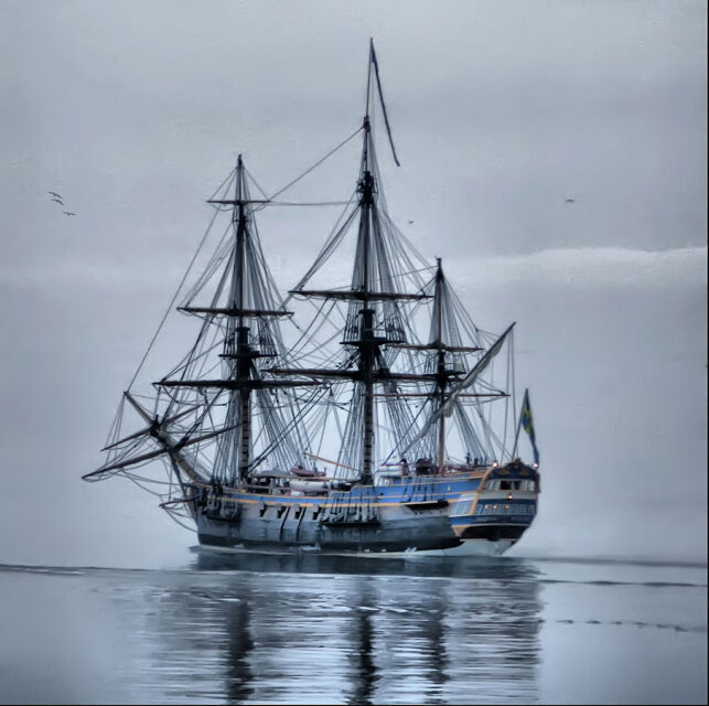 Götheborg of Sweden at sea